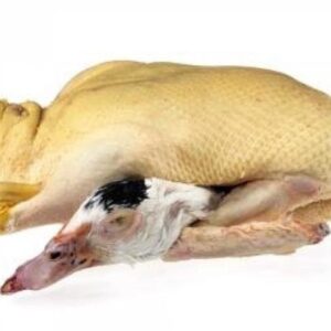 Ganze Ente mit Innereien
