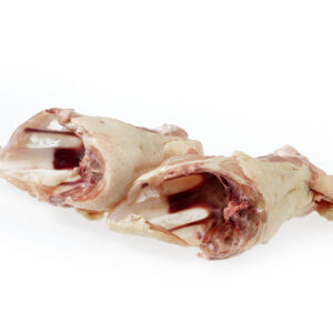 Hähnchenkarkasse gewolft