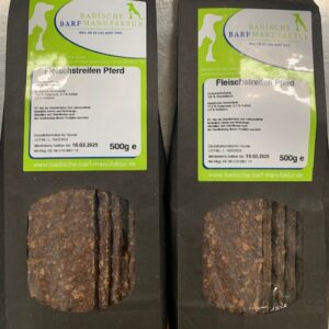 Fleischstreifen Pferd Natur pur
