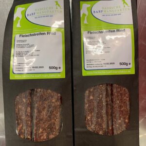 Fleischstreifen Rind Natur pur