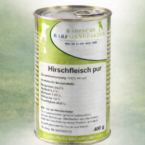 Hirschfleisch pur