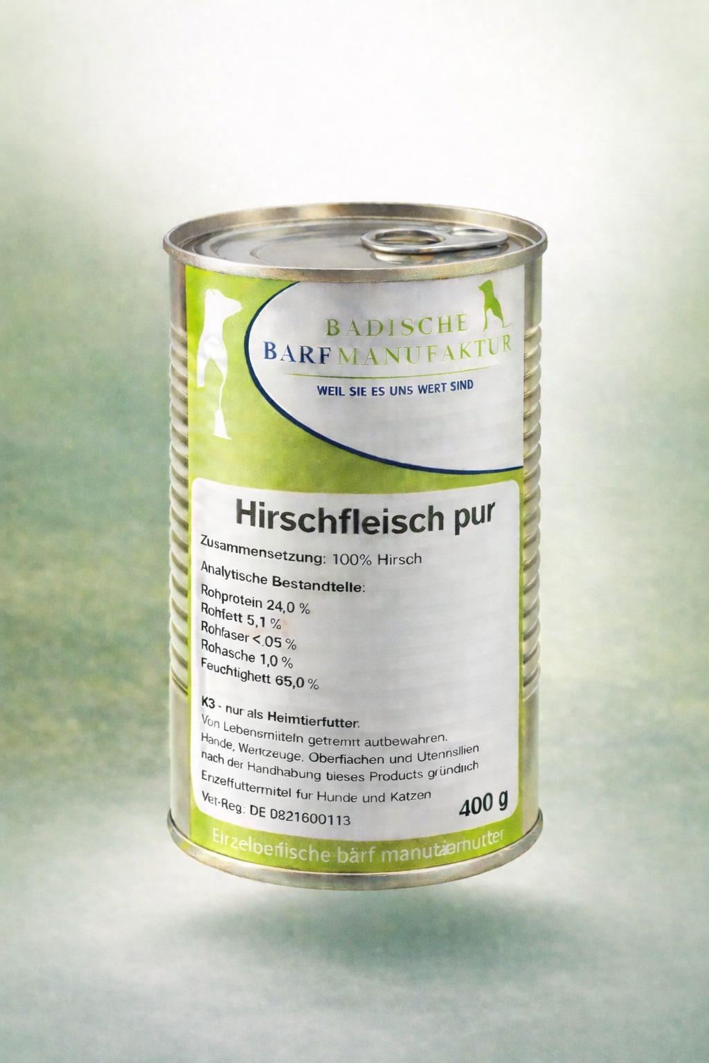 hirschfleisch pur