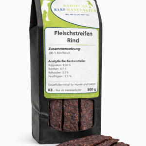 Fleischstreifen Rind Natur pur