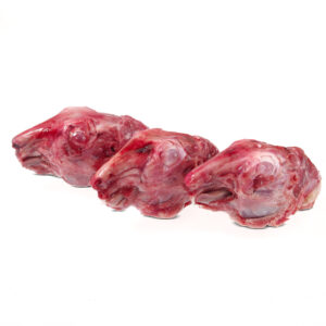 Kaninchen Köpfe 4 Stück