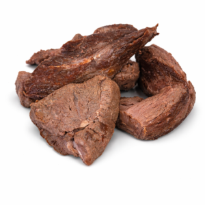 Straußfleisch, gebrüht